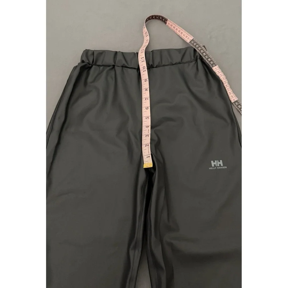 Helly Hansen Rain Pants Size 152/12 Black Voss Waterproof Junior Youth Outdoors